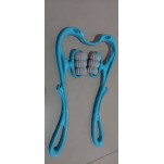 Neck Massager Roller for Pain Relief & Relaxation – Manual Dual Roller Stick for Neck, Shoulders & Back