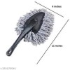 Premium Microfiber Car Cleaning Duster Brush with Long Handle – Dust & Dirt Remover for Car, Bike & Home