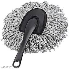 Premium Microfiber Car Cleaning Duster Brush with Long Handle – Dust & Dirt Remover for Car, Bike & Home