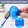 Portable Toothbrush Cover with Ventilation – Travel Toothbrush Protector Case