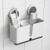 Wall-Mounted Toothpaste Holder & Toothbrush Organizer – Space-Saving Bathroom Accessory