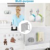 2-Pack Self-Adhesive Stainless Steel Sponge Holder for Kitchen Sink & Dishcloth Rack