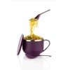 Premium Maggie & Soup Bowl with Handle and Lid | Microwave Safe | Multi-Purpose Kitchen Bowl