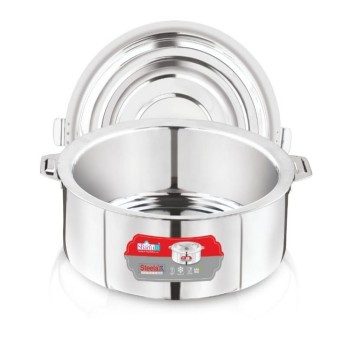 Shanti One Steelax Stainless Steel Casserole | Hot Pot Food Warmer with Lid