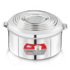 Shanti One Steelax Stainless Steel Casserole | Hot Pot Food Warmer with Lid