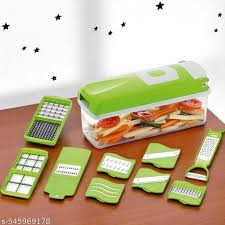12-in-1 Multi-Functional Vegetable Chopper – Slicer, Dicer & Cutter for Easy Kitchen Prep