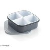 Multipurpose Dry Fruit Storage Box with 4 Compartments – Plastic Kitchen Organizer for Snacks, Spices & Pickles