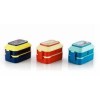 Double Layer Plastic Lunch Box with Lock Lid – Kids & Office Tiffin