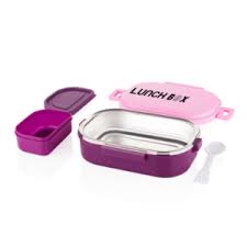 Plastic Lunch Box with 2 Compartments – Durable, Leak-Proof & Lightweight Tiffin for Office, School & Travel