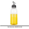 Transparent Oil Dispenser Bottle with Automatic Nozzle – Leak-Proof Kitchen Oil Pourer