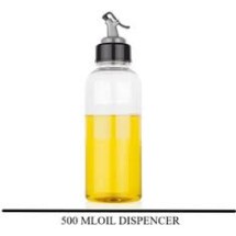 Transparent Oil Dispenser Bottle with Automatic Nozzle – Leak-Proof Kitchen Oil Pourer