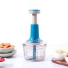 Premium Push Vegetable Chopper – Easy & Safe Kitchen Cutter for Fruits & Veggies
