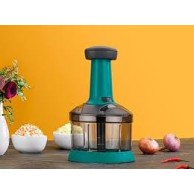 Premium Push Vegetable Chopper – Easy & Safe Kitchen Cutter for Fruits & Veggies