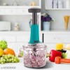 Premium Push Vegetable Chopper – Easy & Safe Kitchen Cutter for Fruits & Veggies