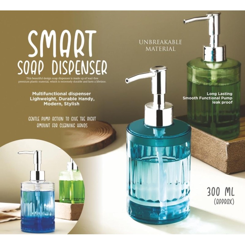 Premium Liquid Soap Dispenser for Kitchen & Bathroom | Refillable Hand Wash Dispenser Bottle