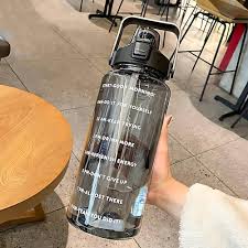 Premium Transparent Water Bottle | BPA-Free, Leak-Proof & Lightweight Bottle for Home, Office, Gym & Travel