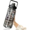 Premium Transparent Water Bottle | BPA-Free, Leak-Proof & Lightweight Bottle for Home, Office, Gym & Travel