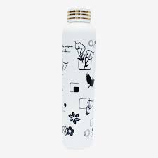 Stylish Printed Water Bottle – Leak-Proof, Lightweight & Durable Drinking Bottle for Office, Gym & Travel
