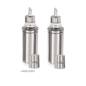 Stainless Steel Oil Dispenser Bottle – Leakproof, Easy Pour Spout for Kitchen Cooking & Dining 1pc pack