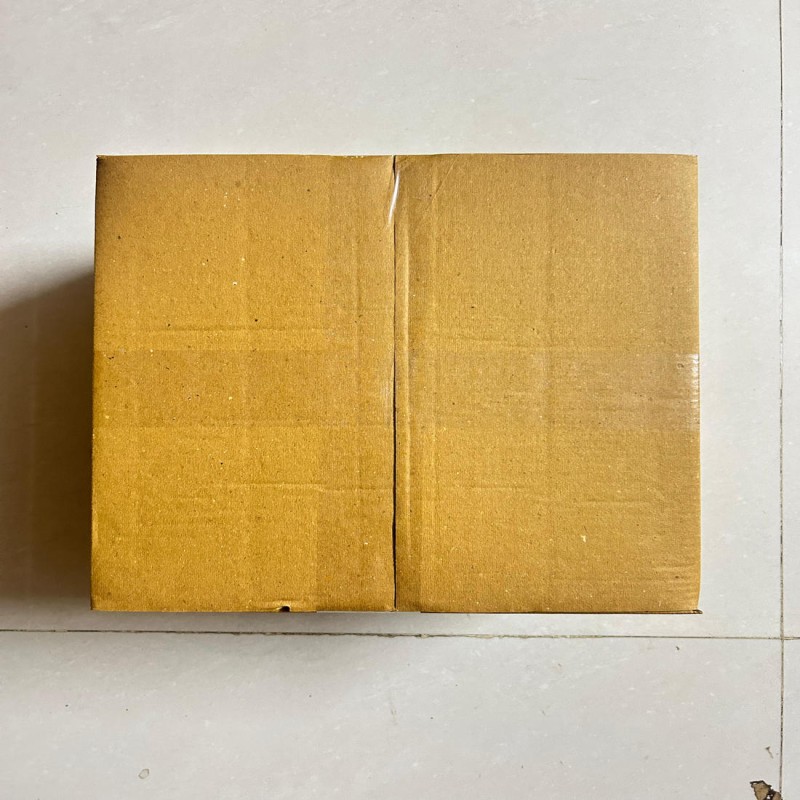 Brown Corrugated Cardboard Packaging Box – Wide Rectangular Carton for Shipping & Storage ( L-8.1 B-8X14 H-2X1.7) 3 PLY