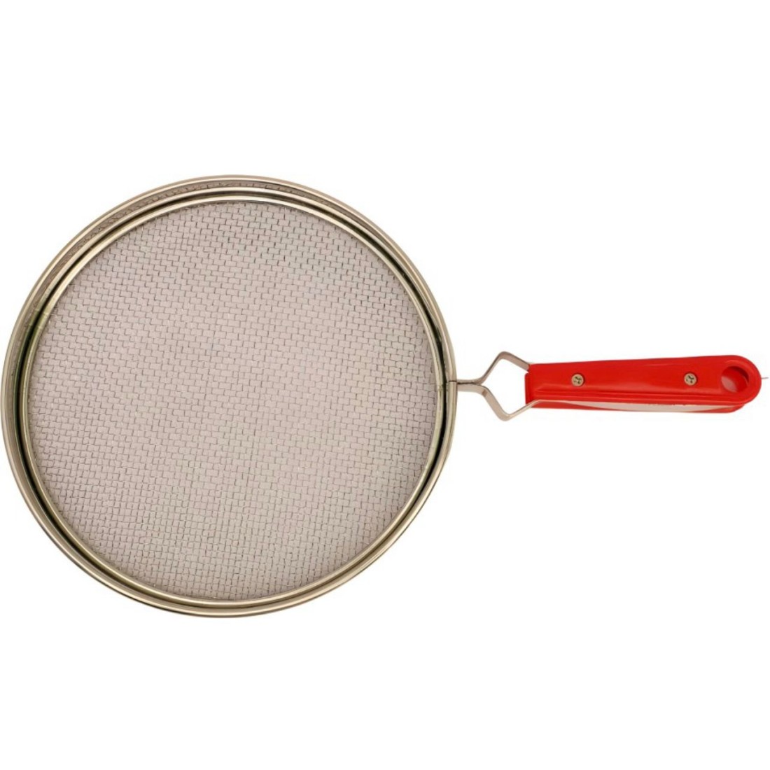 Stainless Steel Mesh Splatter Screen with Handle – Oil and  Grease Guard for Frying Pan