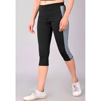 Latest Trendy High GSM Women Active Wear/Gym-Yoga Capri/Sport Capri for Women's and  Girls