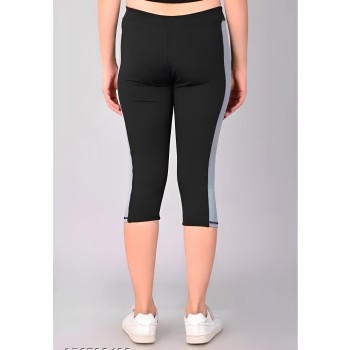 Latest Trendy High GSM Women Active Wear/Gym-Yoga Capri/Sport Capri for Women's and  Girls