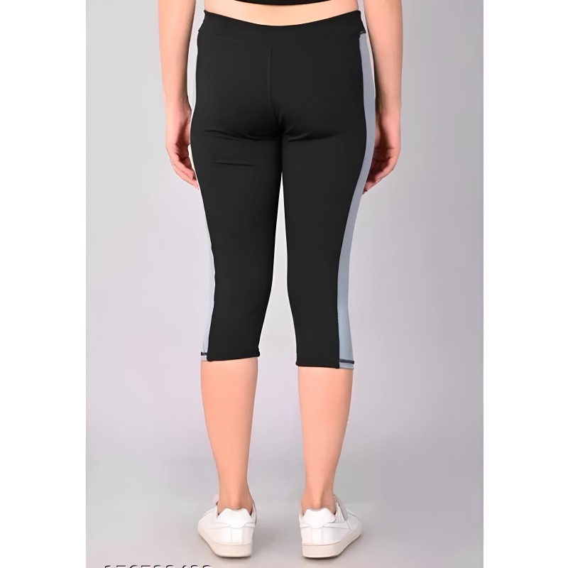 Latest Trendy High GSM Women Active Wear/Gym-Yoga Capri/Sport Capri for Women's and  Girls