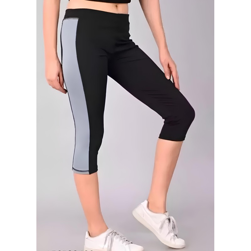 Latest Trendy High GSM Women Active Wear/Gym-Yoga Capri/Sport Capri for Women's and  Girls
