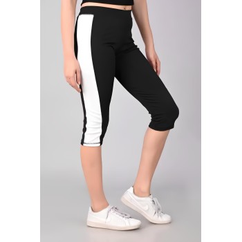 Latest Trendy High GSM Women Active Wear/Gym-Yoga Capri for Women's & Girls