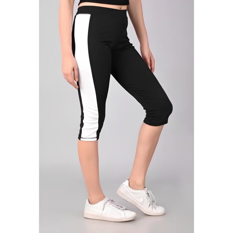Latest Trendy High GSM Women Active Wear/Gym-Yoga Capri for Women's & Girls