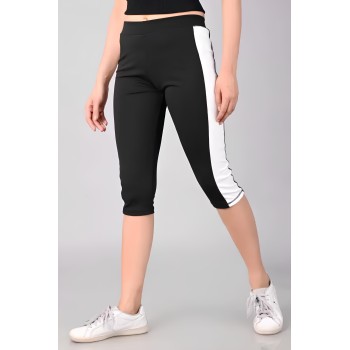 Latest Trendy High GSM Women Active Wear/Gym-Yoga Capri for Women's & Girls
