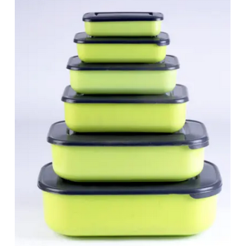 Multipurpose Container Set – 6 Pc Kitchen Storage Box Set