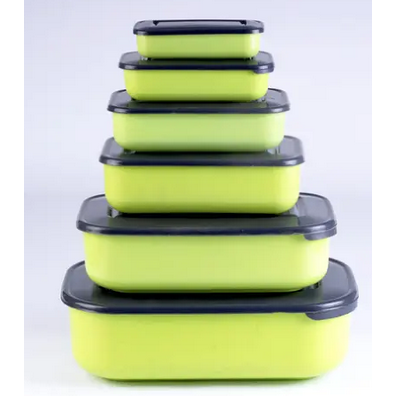 Multipurpose Container Set – 6 Pc Kitchen Storage Box Set