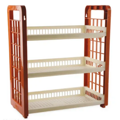 3-Layer Kitchen Storage Utility Rack – Easy to Assemble, Portable & Lightweight