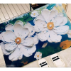 Flower Printed Door Mat – Soft, Non-Slip & Washable Floor Mat for Home, Entrance & Kitchen Use