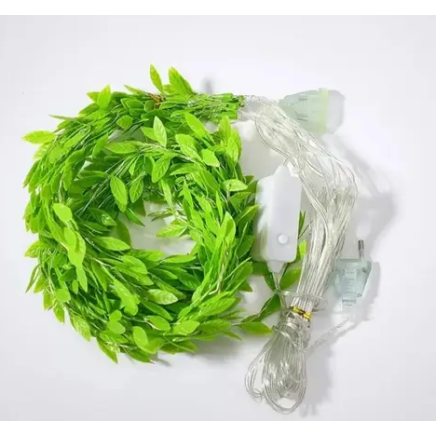 200 LED 3m Yellow Flickering Rice String Lights – Decorative Fairy Lights for Home, Festival & Party Decor