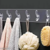 Wall Hanger Hooks – Strong Sticker Hooks for Clothes, Kitchen, Bathroom & Home Use