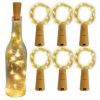 20 LED Yellow Rice String Lights – Steady Glow Decorative Lights (Pack of 6)