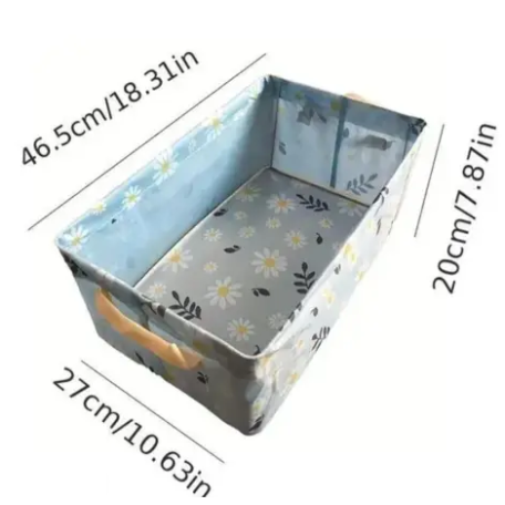 Foldable Wardrobe Organizer Storage Box – Cloth Shirt & Saree Storage Solution