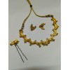 Women's Chandrakor Necklace Set With Earrings & Necklace