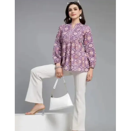 Graceful Women's Top – Elegant & Comfortable Everyday Wear