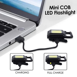 Mini LED Flashlight Keychain – Portable Torch Light with Key Ring for Emergency, Camping & Everyday Use