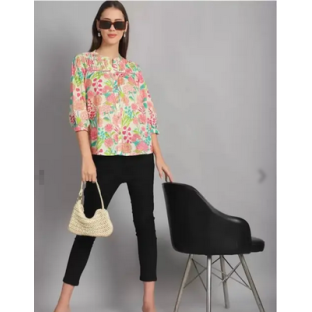 Short Cotton Top for Women & Girls – Lightweight, Stylish Summer Wear