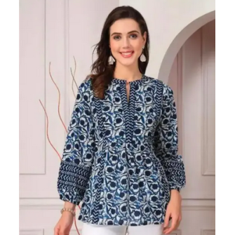 Soft & Stylish Cotton Top for Women – Breathable Daily Wear