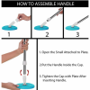 Adjustable Mop Stick – Durable Handle for Wet & Dry Mop Heads