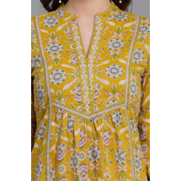 Printed Short Cotton Top for Women & Girls – Stylish, Comfortable Daily Wear