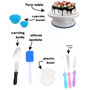 Cake Sculpting Tools – 6-Piece Fondant & Gum Paste Decorating Set for Precise Cake Designing & Sugar Craft