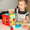 GRANSI Development & Activity Learning Toys 12-18 Month Baby Activity Cube with Music 