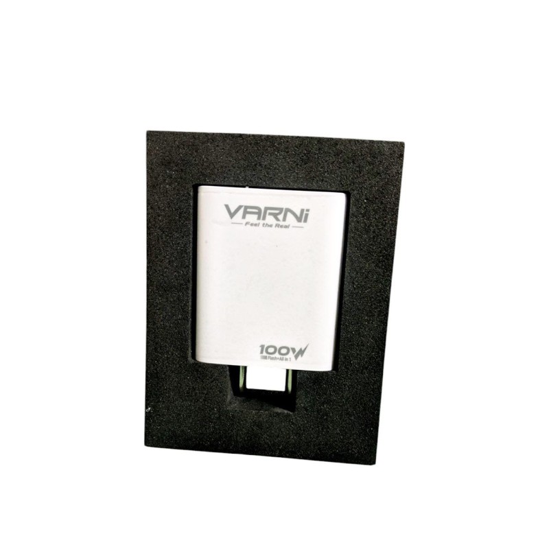 VARNI VT100 – 100W All-in-One Fast Charger | Type-C to Type-C Charging Adapter
